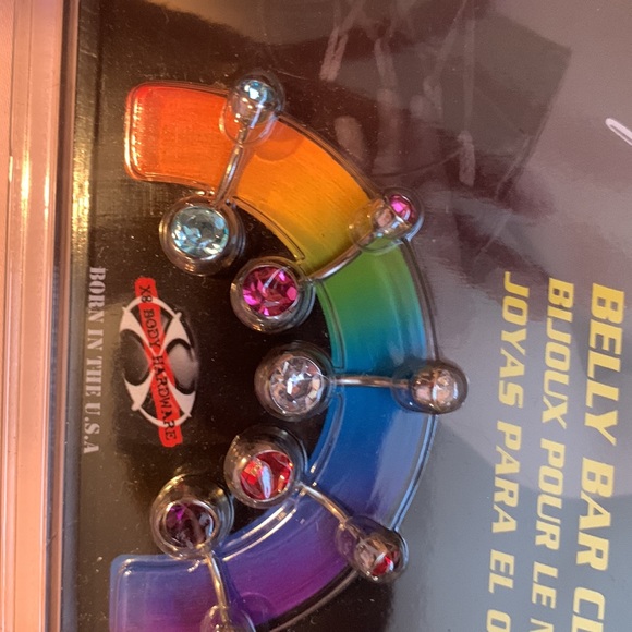 C8 Body hardware belly button rings. - Picture 2 of 2